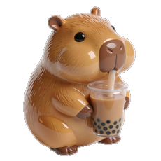 Capybara Bubble Tea Clicker