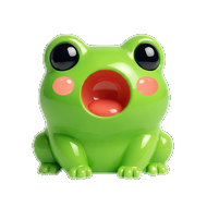 Froggy Cafe Clicker (green frog)