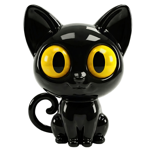 Midnight Magic Cat Clicker